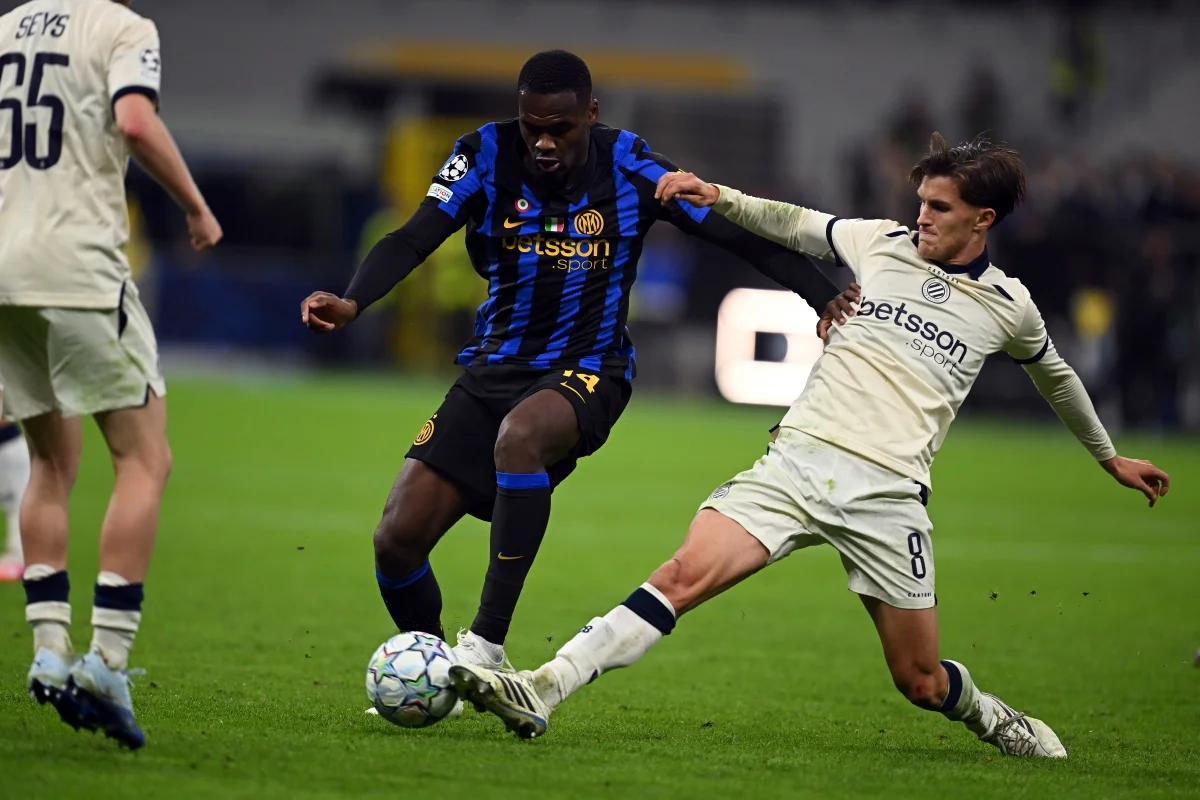A Inter de Milão recebeu o Club Brugge na Itália e perdeu por 4 x 2 A Inter de Milão recebeu o Club Brugge na Itália e perdeu por 4 x 2