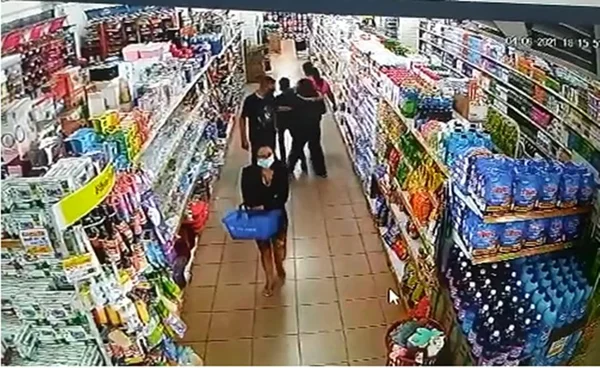 vídeo de câmera de segurança