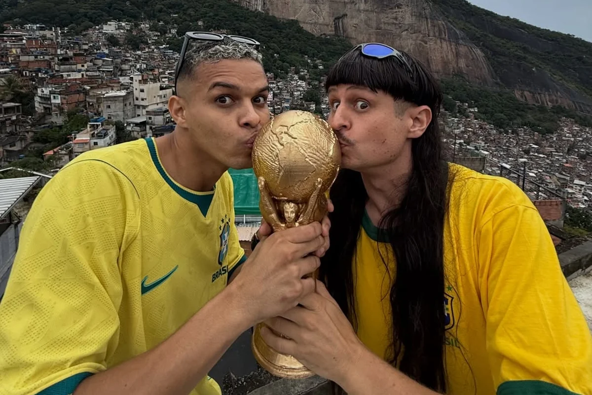 Iae Break e Oliver Tree no Rio de Janeiro Iae Break e Oliver Tree no Rio de Janeiro