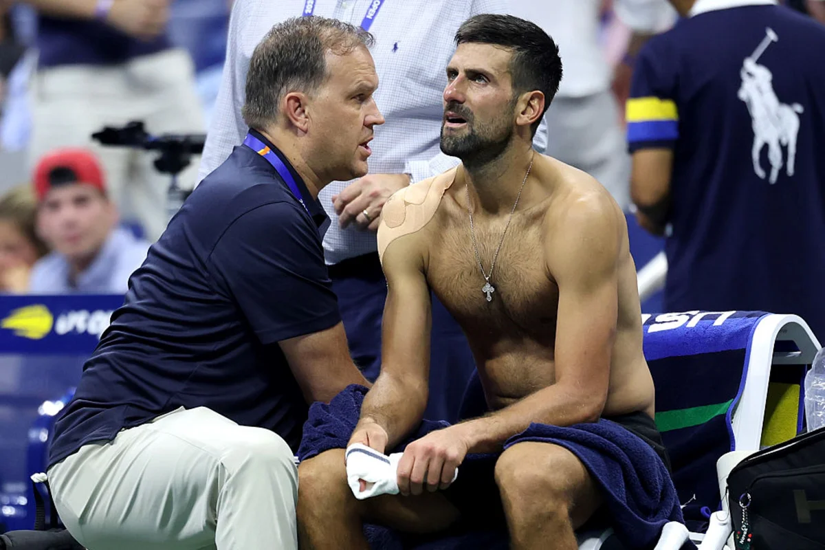 Djokovic passa mal, chora e é eliminado na primeira rodada do US Open