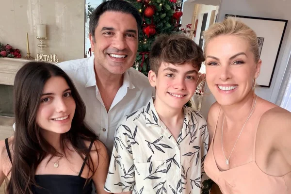 Ana Hickmann e Edu Guedes reúnem os filhos em ensaio pré-wedding - Metrópoles