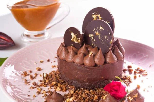 sobremesa de chocolate