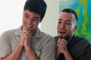 Lucas Rangel e Lucas Bley babam pela filha