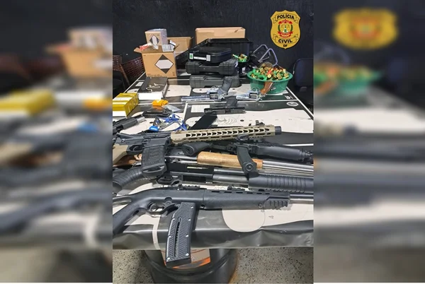 PCDF prende dono de loja de armas que teve arsenal furtado