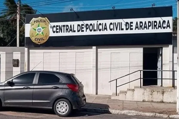 Imagem colorida de delegacia em Alagoas - Metrópoles