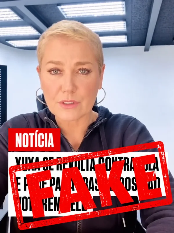 Xuxa denuncia montagem que a coloca contra Lula: “Fake” - destaque galeria