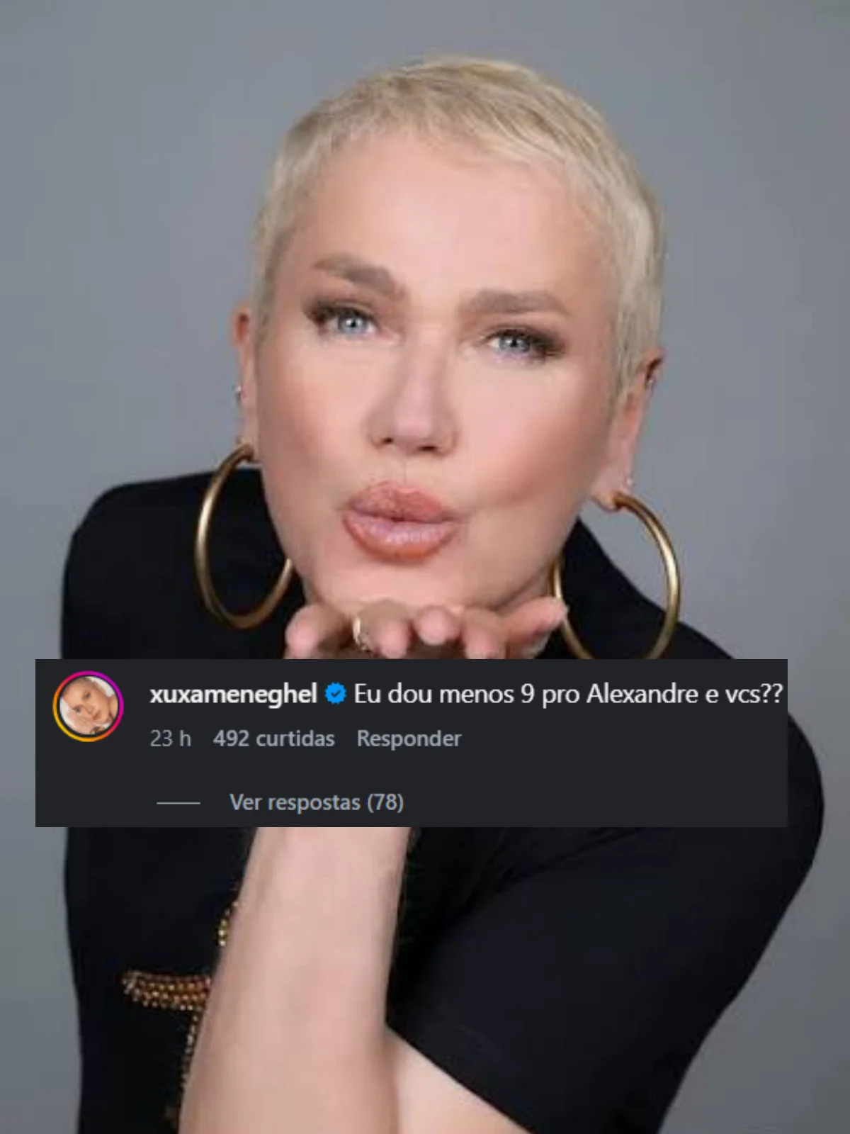 Xuxa criticou Alexandre Borges. Xuxa criticou Alexandre Borges.