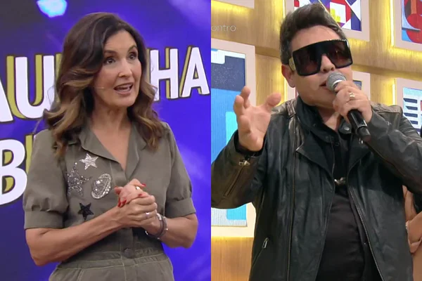Daniel Diau, vocalista do Calcinha Preta, comete gafe ao vivo no Encontro