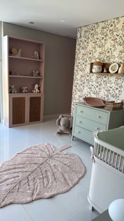 Joana Sanz mostrou a decoração escolhida para o quarto da primeira filha