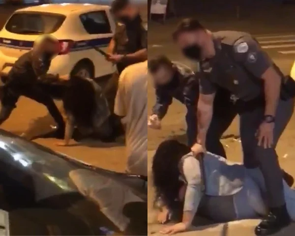 Vídeo: policiais puxam mulher pelos cabelos durante abordagem em SP