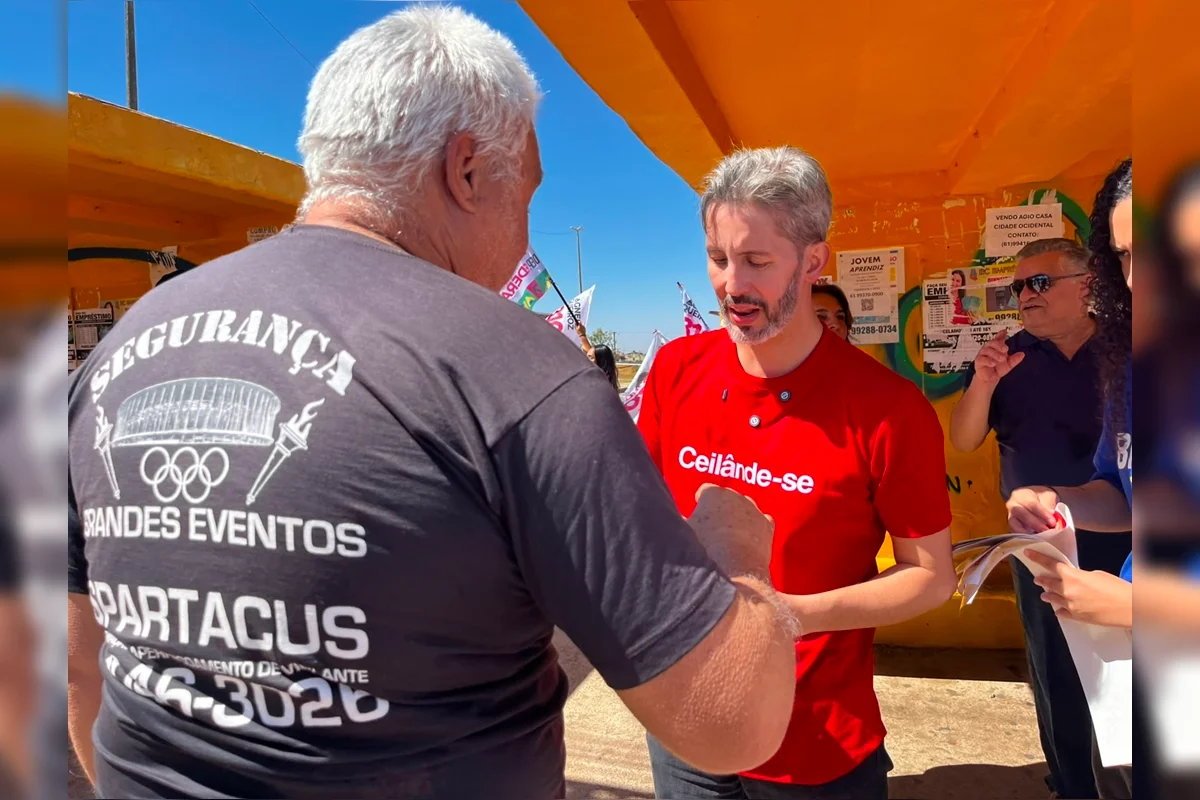 Candidato ouviu demandas da região Candidato ouviu demandas da região
