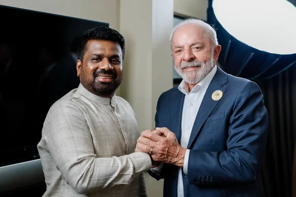 Lula se reúne com líder do Sri Lanka e busca cooperação entre países