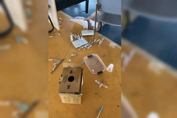 Covid-19: adolescentes quebram vacinas em ponto de imunização no DF. Veja vídeo