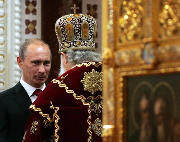 Cirilo é apoiador de Putin há anos Cirilo é apoiador de Putin há anos
