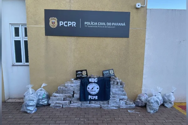 Polícia apreende “encomenda” do tráfico estimada em R$ 3 milhões