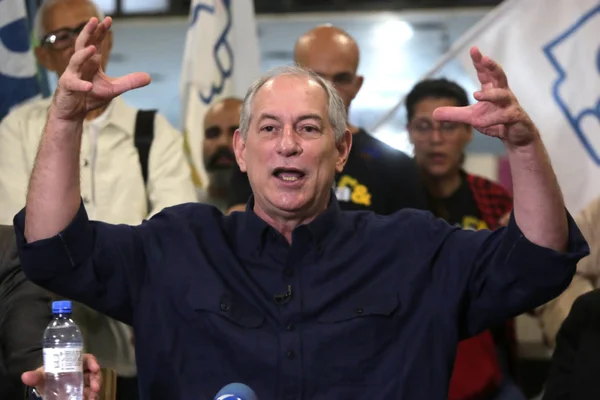 O pré-candidato à presidência Ciro Gomes (PDT)