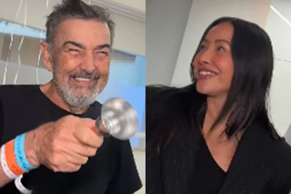 Sabrina Sato comemora fim do tratamento do pai contra câncer