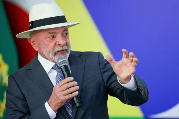 O presidente da República, Luiz Inácio Lula da Silva PT Palácio do Planalto no lançamento do Novo Desenrola Brasil Metropoles 8