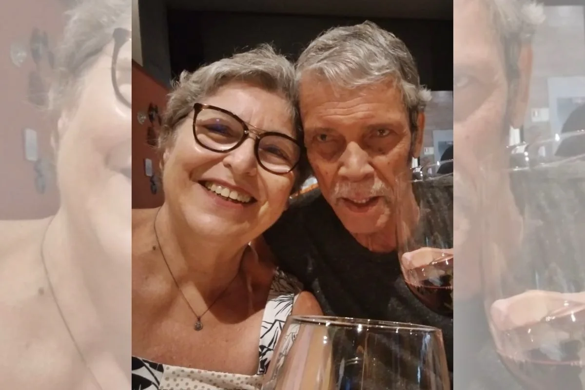 O casal passou a morar junto durante a pandemia de Covid-19 O casal passou a morar junto durante a pandemia de Covid-19