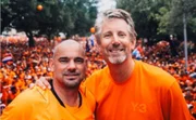 Sneijder e Van der Sar Sneijder e Van der Sar