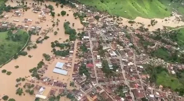 Chuvas fortes Bahia