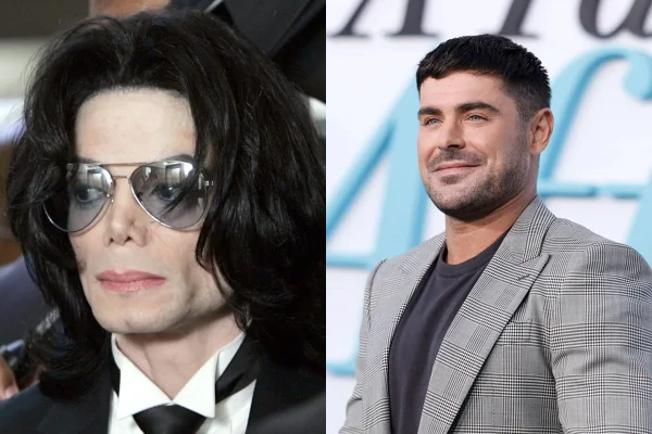 Michael Jackson e Zac Efron - Metrópoles