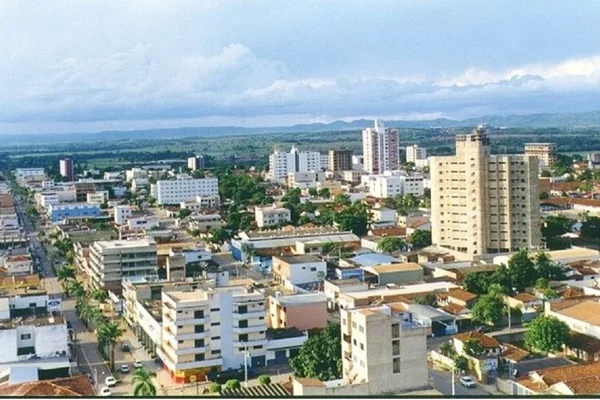 Imagem aérea para ilustrar cidade onde trabalhadores viviam