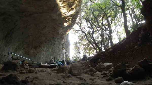 interior de caverna