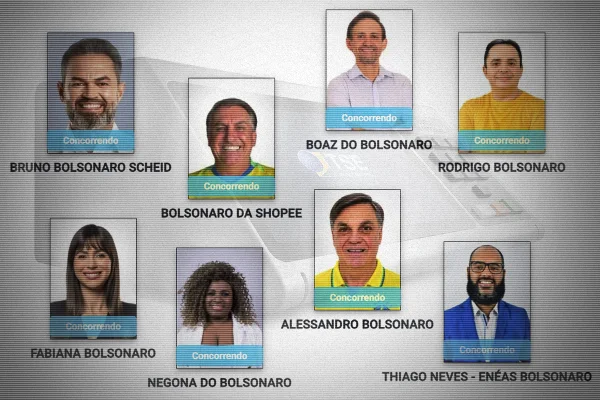 Candidatos tentam emplacar “Bolsonaro” em nome na urna; lei proíbe