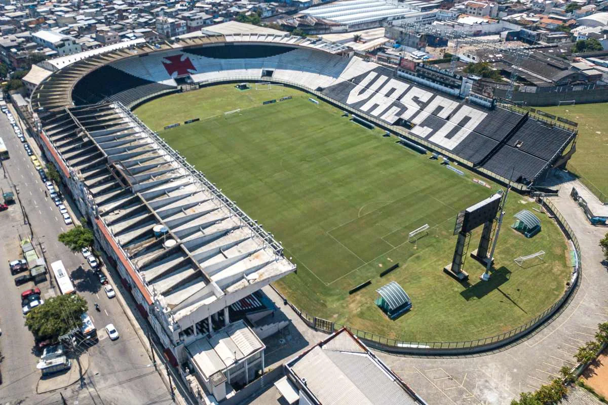 São Januário, estádio do Vasco, visto de cima São Januário, estádio do Vasco, visto de cima