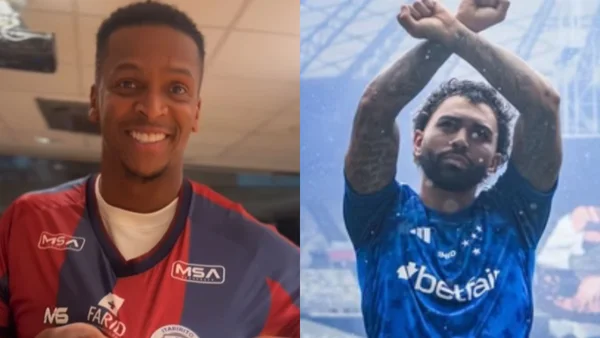Foto montagem de Jô, do Itabirito, e Gabigol, do Cruzeiro, reforços para 2025 - Metrópoles