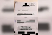 Notificação recebida pela deputada após o post