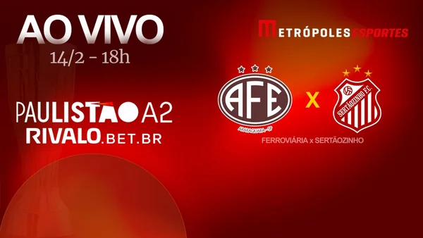 Paulistão A2 2026: veja Ferroviária x Sertãozinho ao vivo