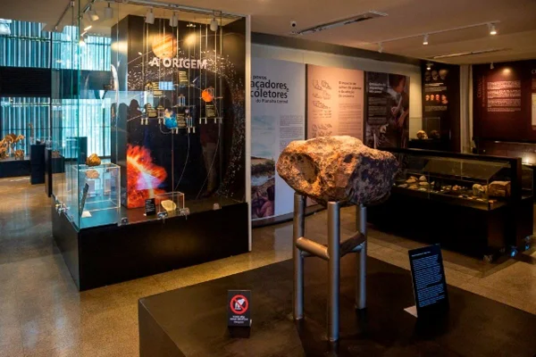 UnB inaugura exposição permanente sobre evolução do planeta Terra