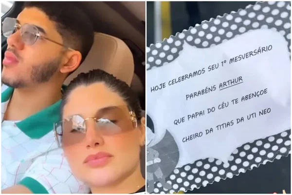 Zé Vaqueiro e Ingra Soares em montagem com um bilhete digitado - Metrópoles