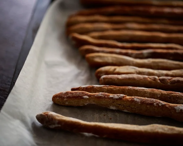 Receita de grissini crocante para comer com pastinhas deliciosas