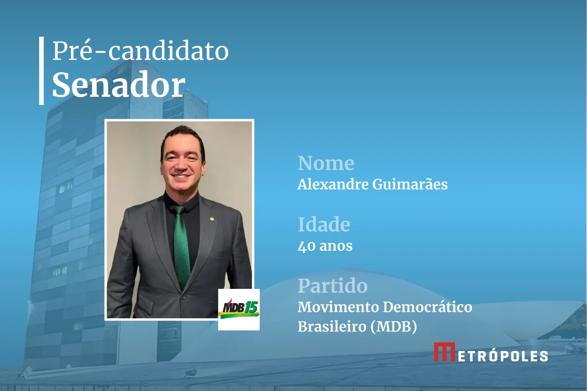 Alexandre Guimarães é pré-candidato ao Senado por Tocantins Alexandre Guimarães é pré-candidato ao Senado por Tocantins