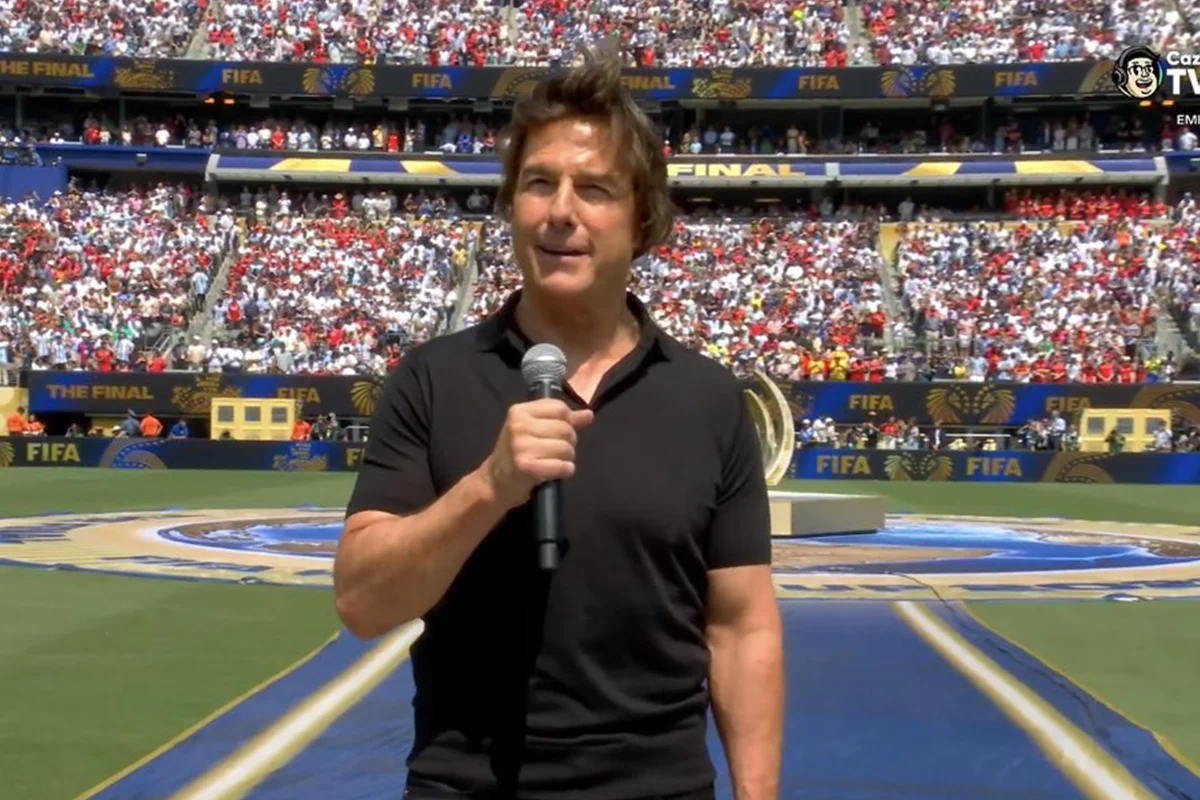 Tom Cruise discursa na abertura da Copa do Mundo 2026 Tom Cruise discursa na abertura da Copa do Mundo 2026