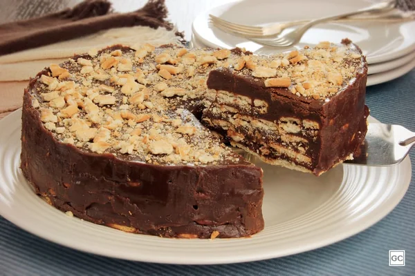 Torta de palha italiana