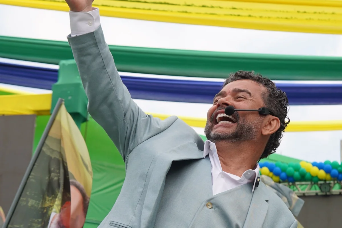 O candidato a deputado Clebio Lopes Pereira O candidato a deputado Clebio Lopes Pereira