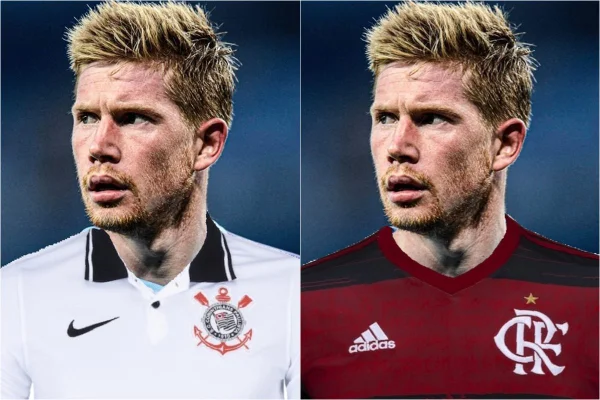 De Bruyne Corinthians e Flamengo