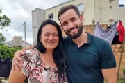Matteus Amaral e a mãe, Luciane