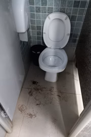 Banheiro do Parque Ibirapuera, em São Paulo
