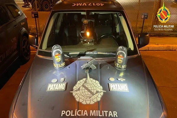 PMDF recupera carros roubados após confronto em mata com fugitivo