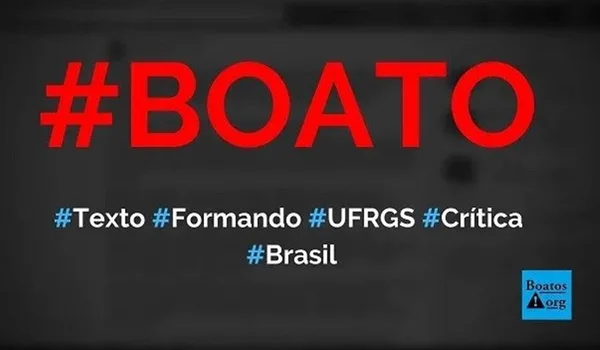 Universitário que dançou Pabllo Vittar é detonado em texto?