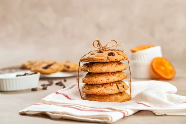 Biscoito de mel com laranja