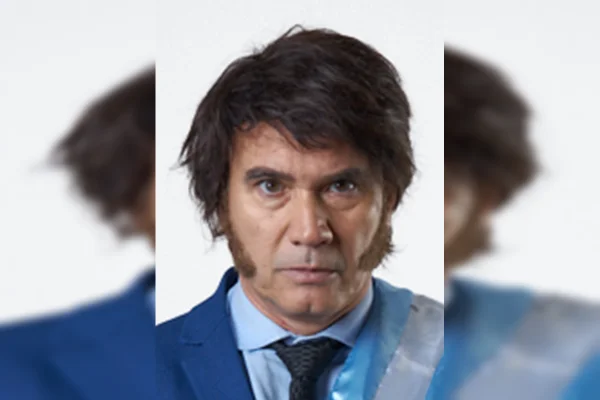 Foto colorida do candidato a vereador Milei de Floripa - Metrópoles
