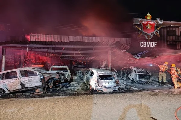 Incêndio Setor de Oficinas de Taguatinga