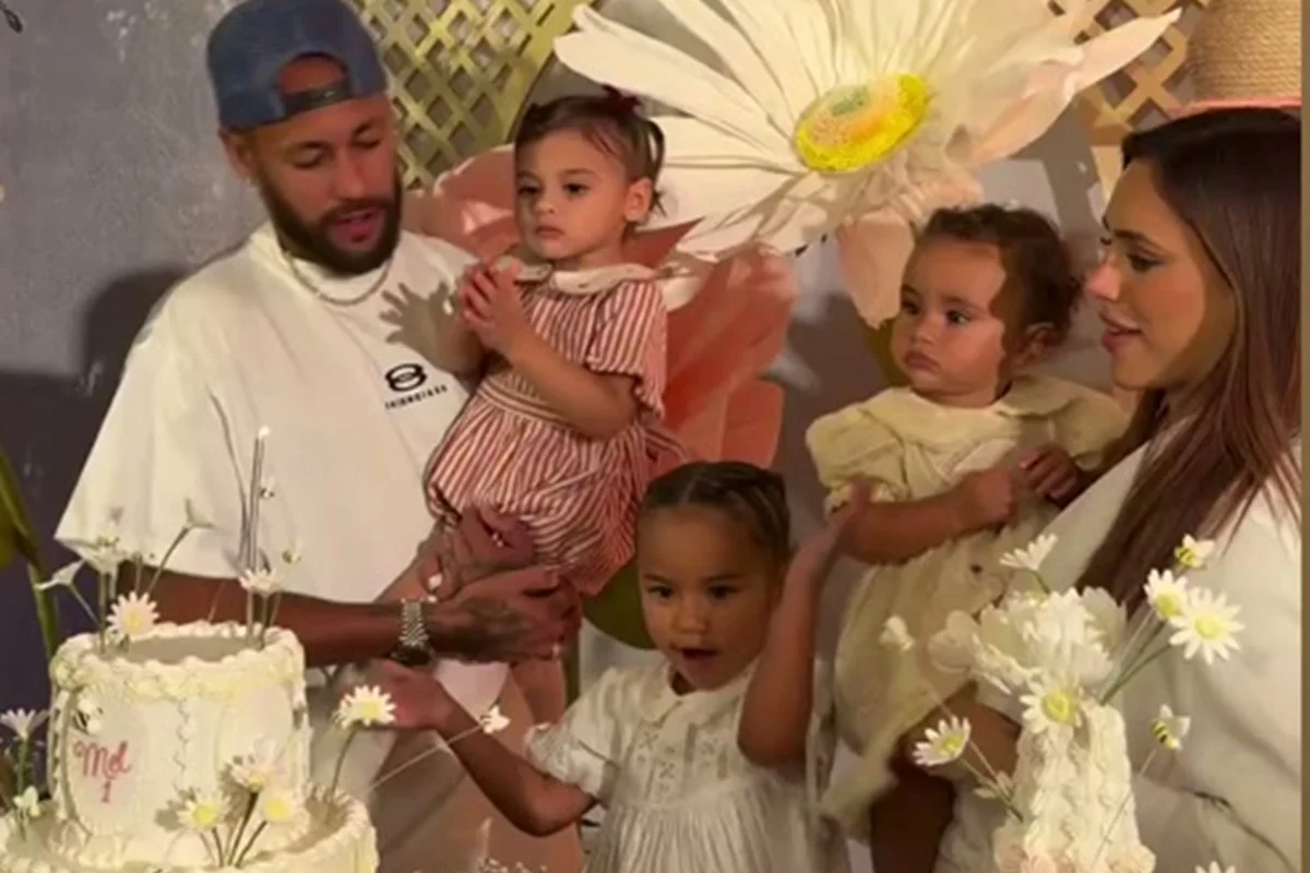 Filhas de Neymar: veja como foi a decoração da festa de Helena e Mel