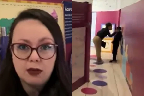 Vídeo: repórter da Globo flagra mulher agredindo criança ao vivo